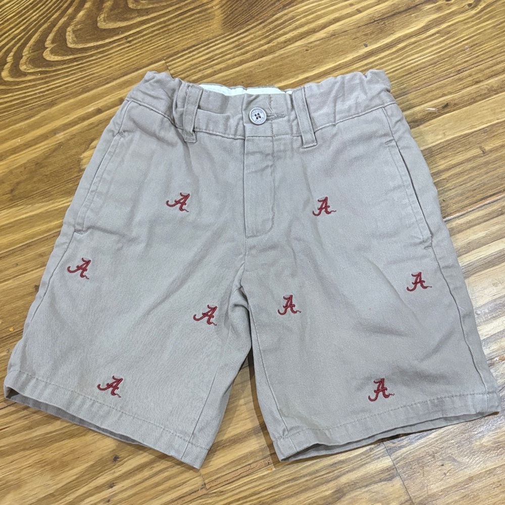Pennington Bailes Stadium Pants Boys Size 2 Alabama Shorts Adjustable Waistband